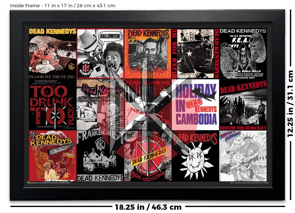Amazon.com: Scorpio Posters Dead Kennedys - Album Covers Collage